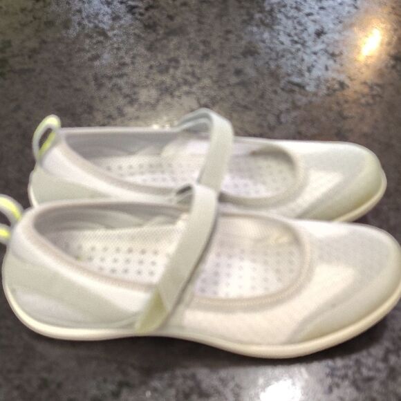 Lands' End Gray Sneakers Breathable Cushioned Comfort - Picture 3 of 6